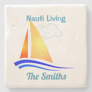 Posavasos De Piedra Nauti Thoughts Nautical