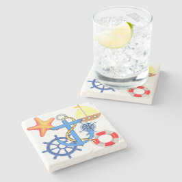 Posavasos De Piedra Náutico