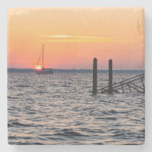 Posavasos De Piedra Navarre Florida Santa Rosa Sunrise
