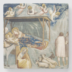 Posavasos De Piedra Navegación (nacimiento de Jesucristo) (por Giotto)