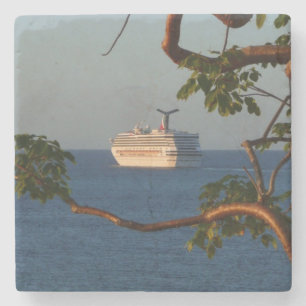 Posavasos De Piedra Navegar en las vacaciones de crucero Sunset I