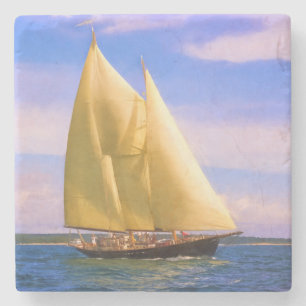 Posavasos De Piedra Navegar Por El Sonido