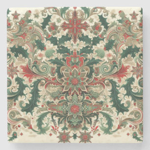 Posavasos De Piedra Navidad victoriana/clásica/vintage