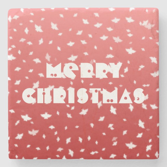 Posavasos De Piedra Navidades Angels (Anverso)