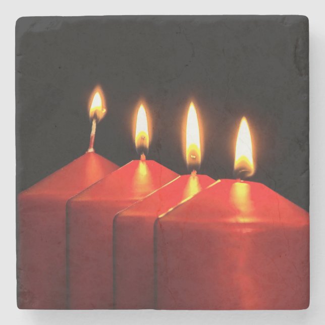 Posavasos De Piedra Navidades Candle Advent Wreath (Anverso)