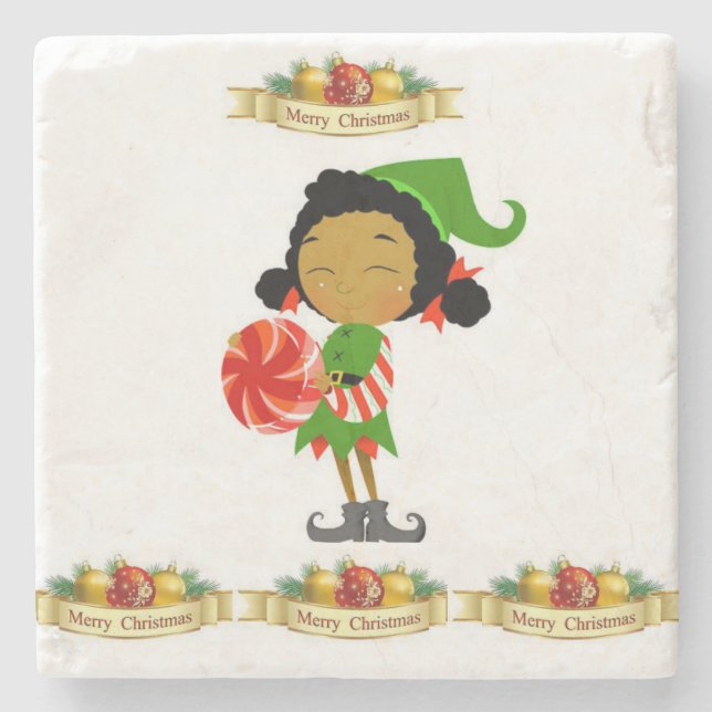 Posavasos De Piedra Navidades de la Pascua de Mármol Stone (Anverso)