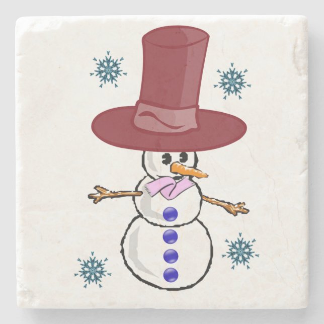 Posavasos De Piedra Navidades de la Pascua de Mármol Stone (Anverso)