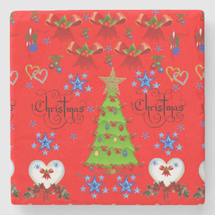 Posavasos De Piedra Navidades de la Pascua de Mármol Stone