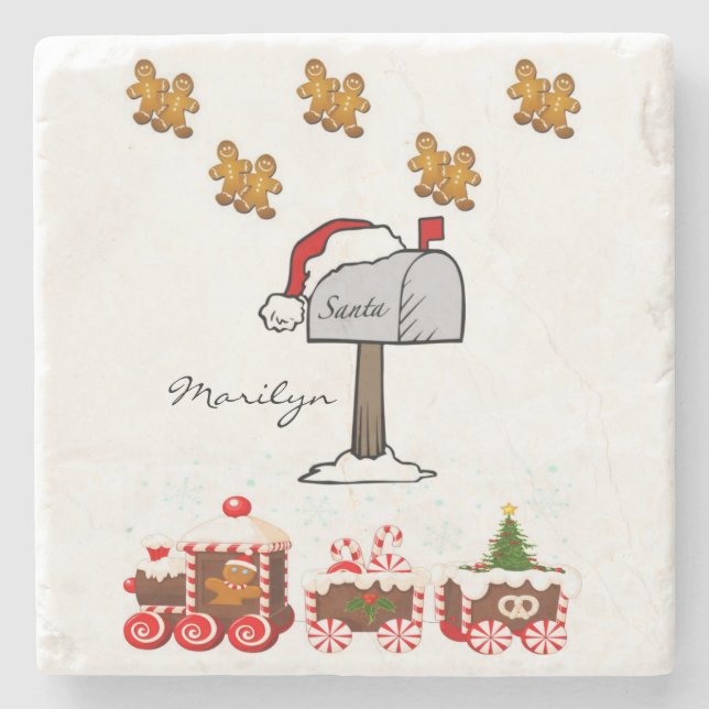 Posavasos De Piedra Navidades de la Pascua de Mármol Stone (Anverso)