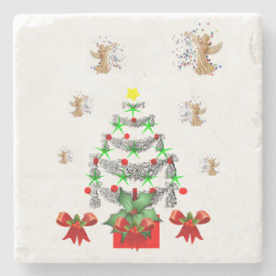 Posavasos De Piedra Navidades de la Pascua de Mármol Stone