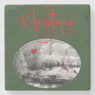 Posavasos De Piedra Navidades de la Pascua de Mármol Stone