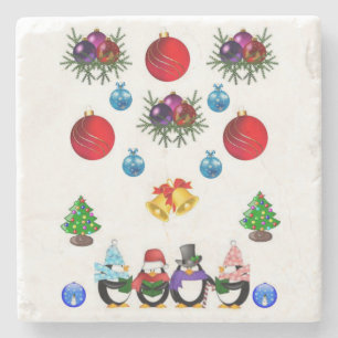 Posavasos De Piedra Navidades de la Pascua de Mármol Stone