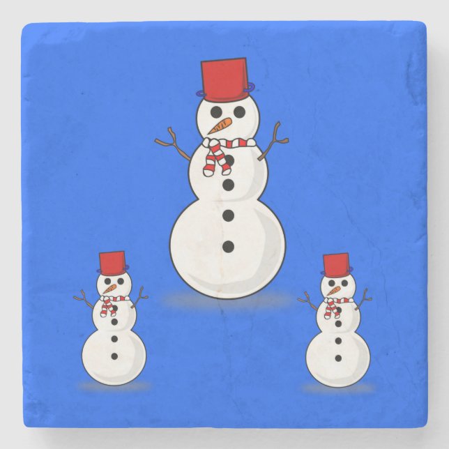 Posavasos De Piedra Navidades de la Pascua de Mármol Stone (Anverso)