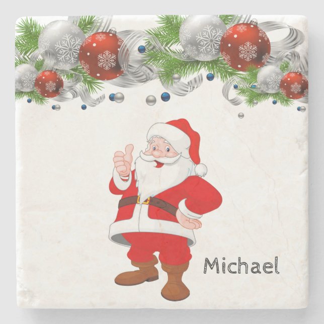 Posavasos De Piedra Navidades de Pascua de Piedra Santa Marble (Anverso)