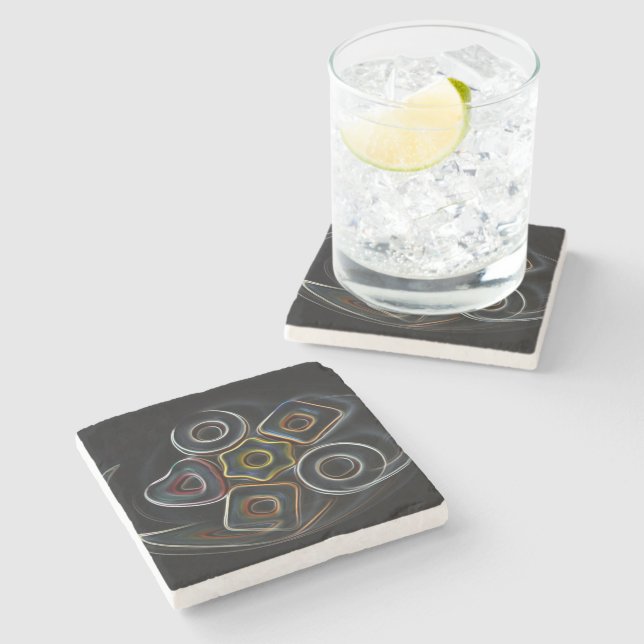Posavasos De Piedra Navidades dulces (Lateral)