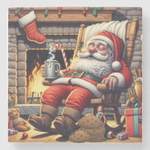 Posavasos De Piedra Navidades durmientes de Santa María