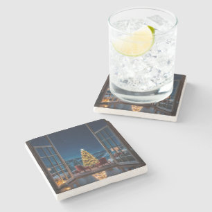Posavasos De Piedra Navidades Eve Serenity