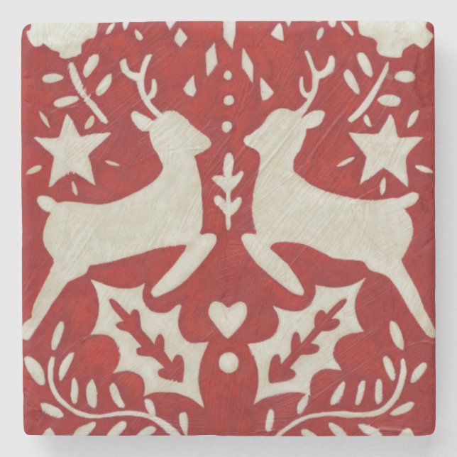 Posavasos De Piedra Navidades Joy I (Anverso)