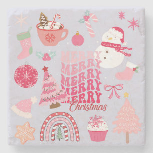 Posavasos De Piedra Navidades modernos
