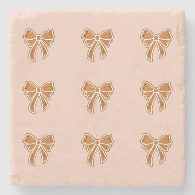 Posavasos De Piedra Navidades modernos (Anverso)