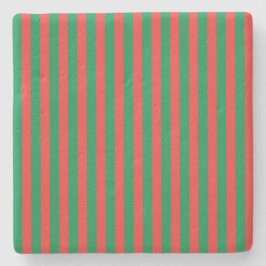 Posavasos De Piedra Navidades Pascua a rayas