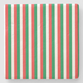 Posavasos De Piedra Navidades Pascua a rayas