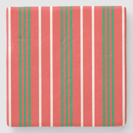 Posavasos De Piedra Navidades Pascua a rayas