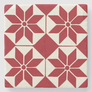 Posavasos De Piedra Navidades Poinsettia