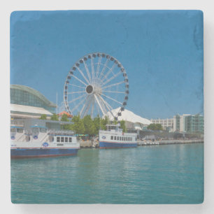 Posavasos De Piedra Navy Pier