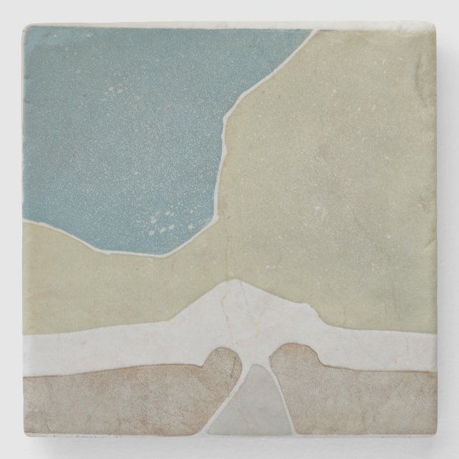 Posavasos De Piedra Nebraska a Kansas Cerámica Tile (Anverso)