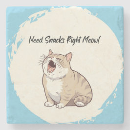 Posavasos De Piedra Necesita Aperitivos Derecha, Cubreceta De Mármol.