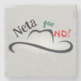 Posavasos De Piedra Neta que No!