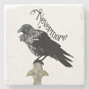 Posavasos De Piedra Nevermore Raven