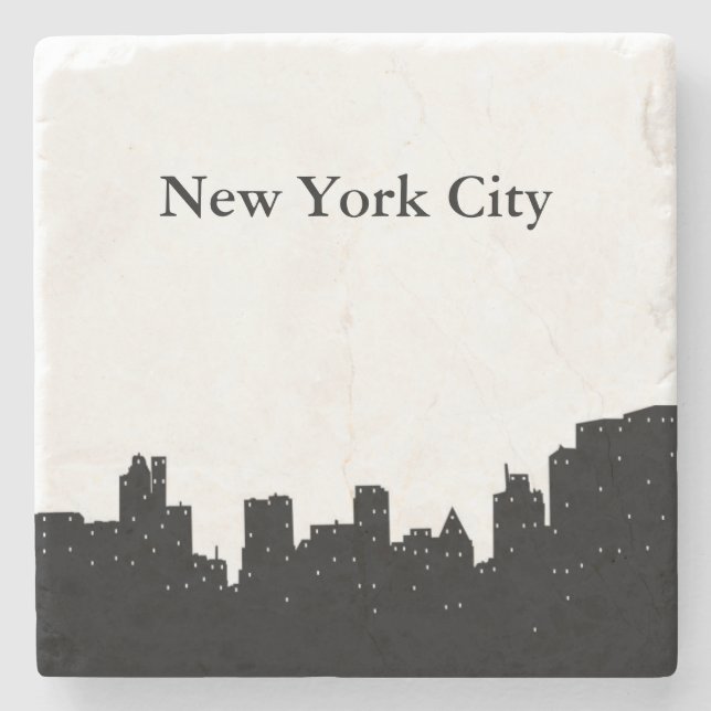 Posavasos De Piedra New York City (Anverso)