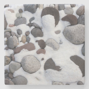 Posavasos De Piedra Nieve y rocas, Parque Nacional Mt. Rainier 2