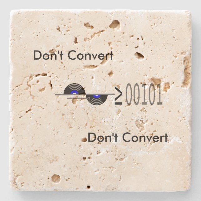 Posavasos De Piedra No convertir (Anverso)