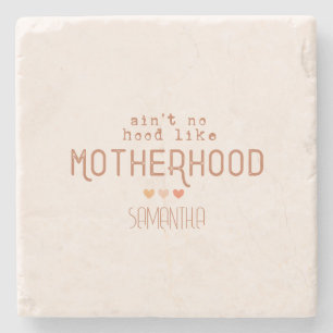 Posavasos De Piedra No es como la maternidad