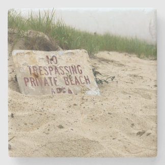 Posavasos De Piedra No hay paso libre: Beach Vibes Privadas