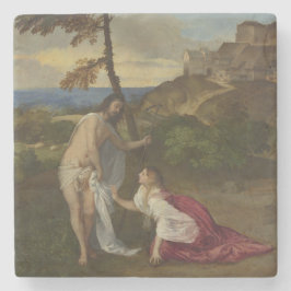 Posavasos De Piedra No me toques (de Tiziano)
