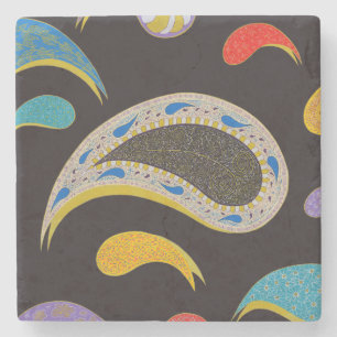 Posavasos De Piedra Noche de poder - Pascua de piedra de mármol