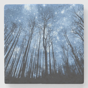 Posavasos De Piedra Noche estrellada