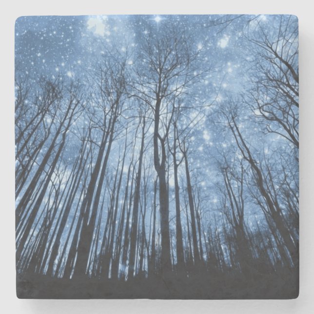 Posavasos De Piedra Noche estrellada (Anverso)