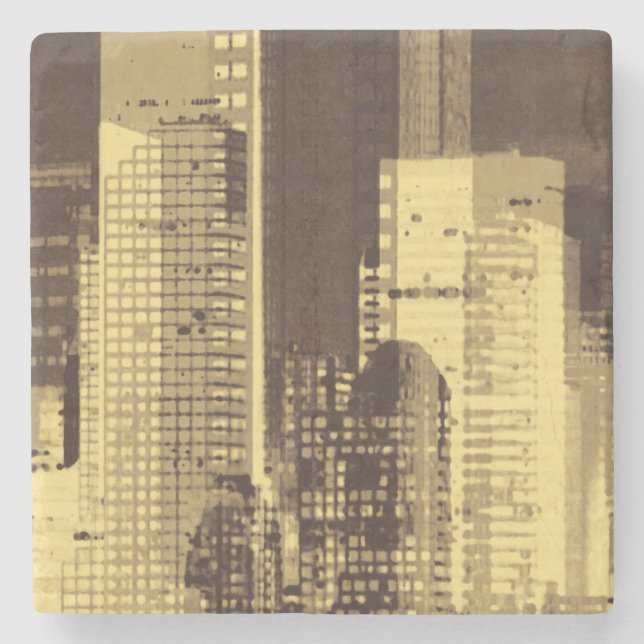 Posavasos De Piedra Noche III (Anverso)