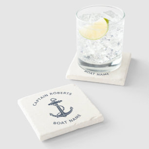 Posavasos De Piedra Nombre del capitán del ancla del barco Costumbre n