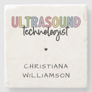 Posavasos De Piedra Nombre personalizado Regalos de Tecnólogos de Ultr