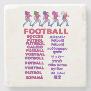 Posavasos De Piedra Nombres multilingües de mujeres futbolistas para f