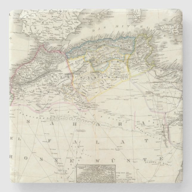 Posavasos De Piedra Nordwest África - África del noroeste (Anverso)