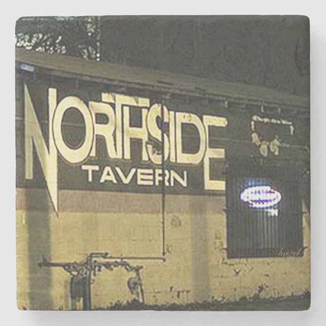 Posavasos De Piedra Northside Tavern, Northside Tavern Atlanta. (Anverso)