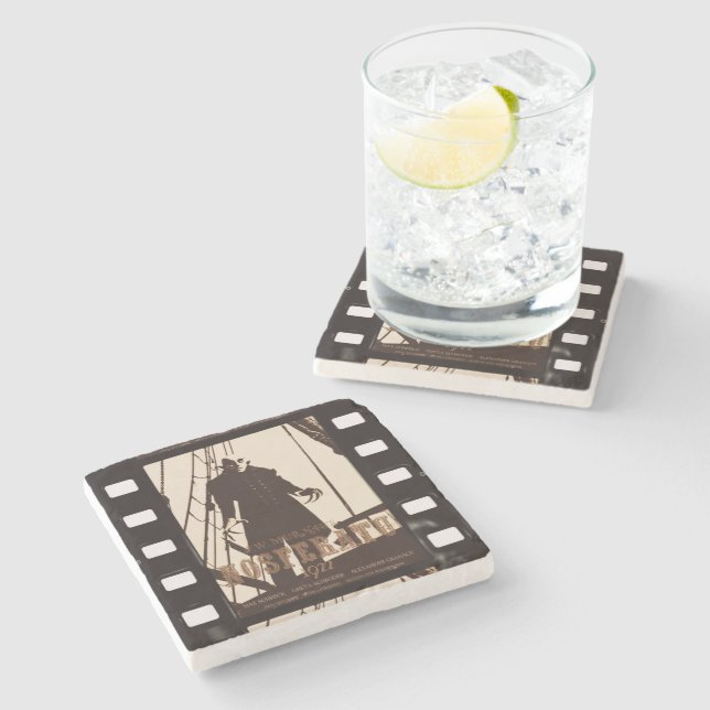 Posavasos De Piedra Nosferatu "1922" tira de película (Lateral)