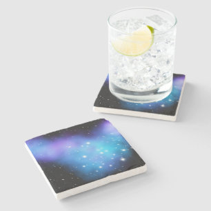 Posavasos De Piedra Nubes espaciales Galaxy Starlight